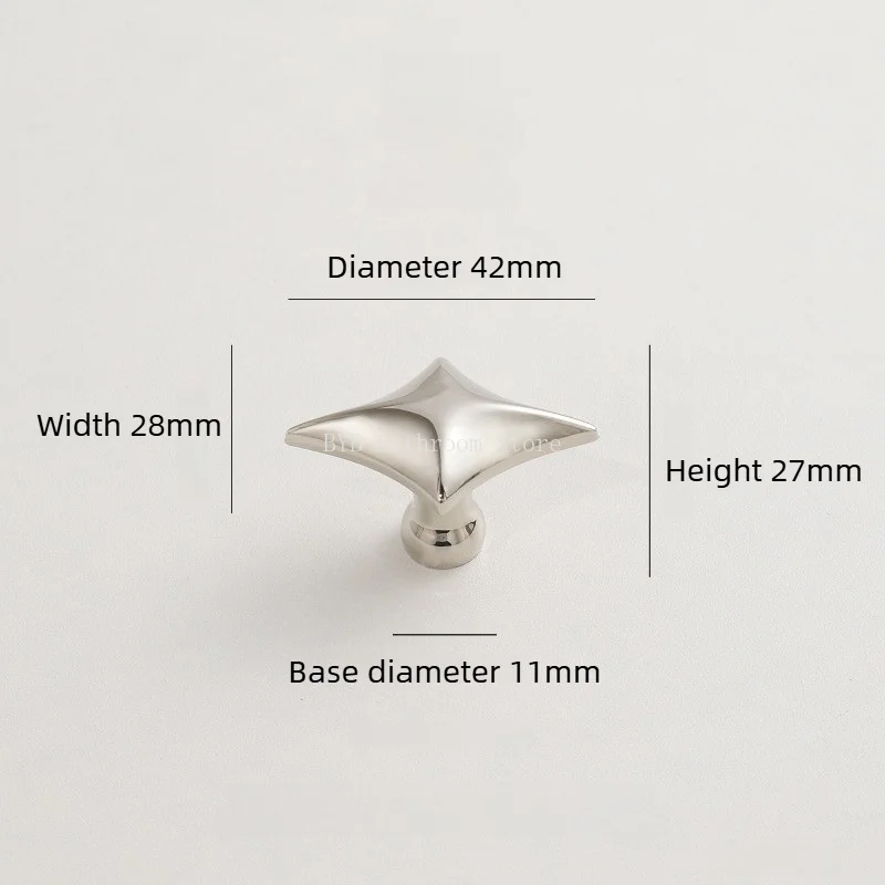 Unique Furniture Hardware Pulls - クリエイティブなアンティークワードローブプル、ユニークなキッチンキャビネットハンドル、星型の引き出しノブ、亜鉛合金製の食器棚家具金具