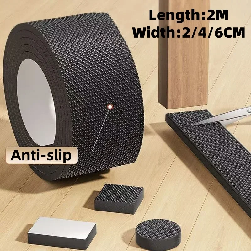 Furniture Hardware Legs - 滑り止め家具パッド 自己粘着性ゴム製家具脚保護材 重荷重対応床保護材 椅子、テーブル、ソファ、床用