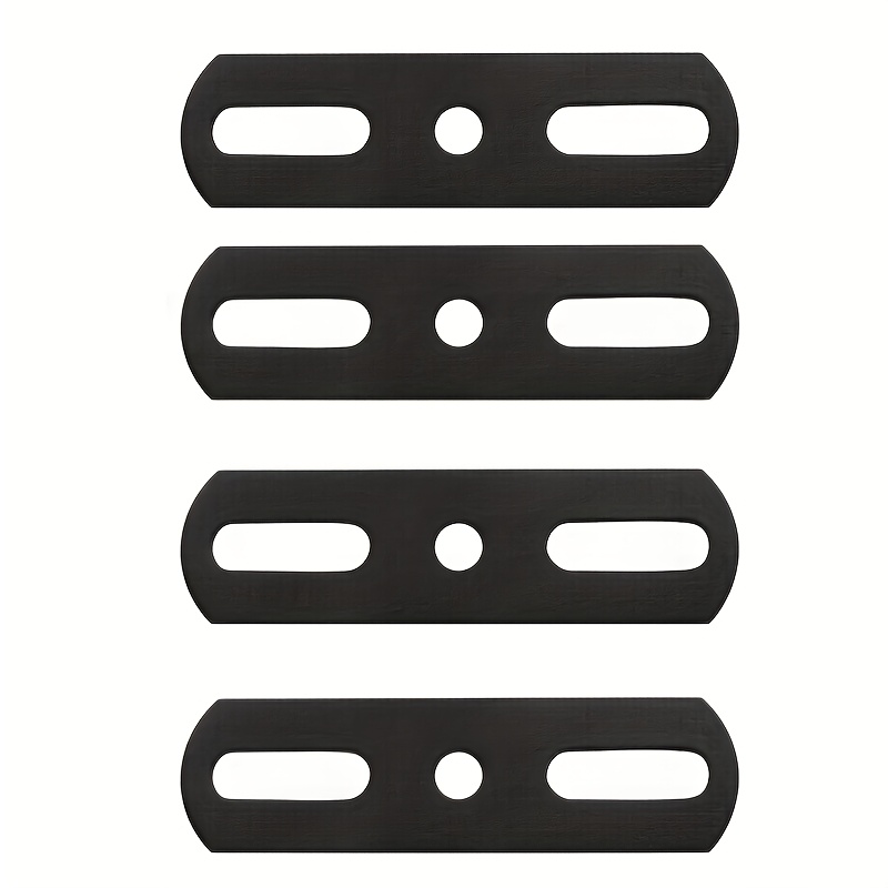 Joint Connector Bracket - 4 個のフラットサポートブラケット修理ジョイントボードベッドフレーム固定コネクタストレートブラケットホームセンター用