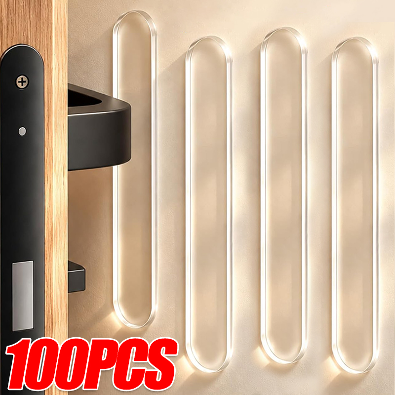 シリコン製キャビネットバンパーストリップ、粘着式衝突防止ドア - Furniture Hardware Latch のレビューと価格
