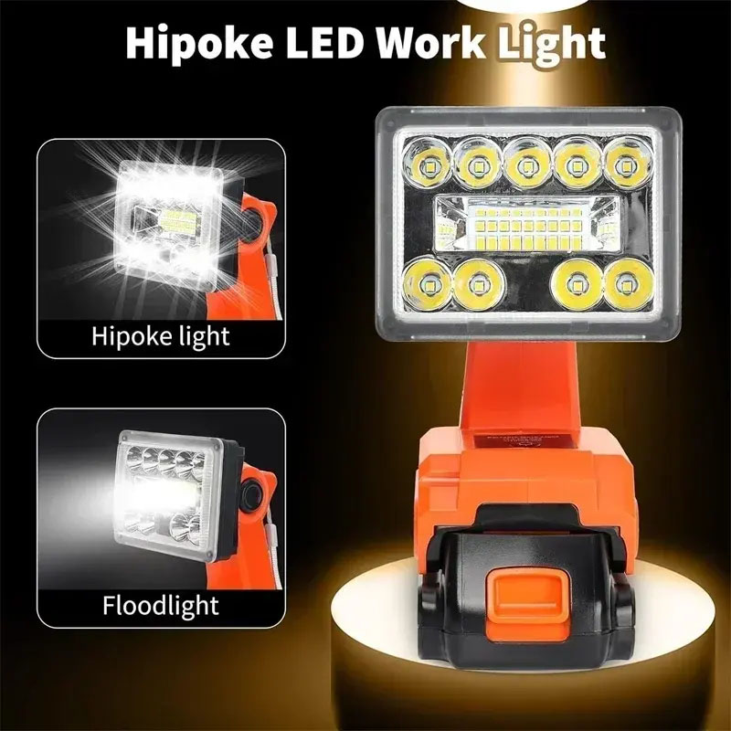 コードレス作業灯 LED 懐中電灯 マキタ/ミルウォーキー/ - Black+Decker Tool Cordless のレビューと価格