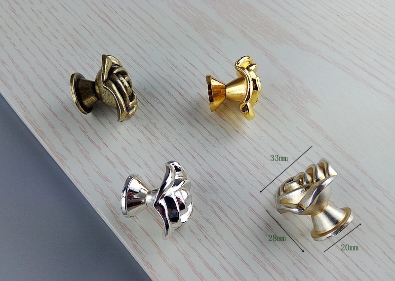 アンティークシルバークラシック家具ハードウェアハンドルキッチ - Furniture Hardware Drawer Pulls のレビューと価格