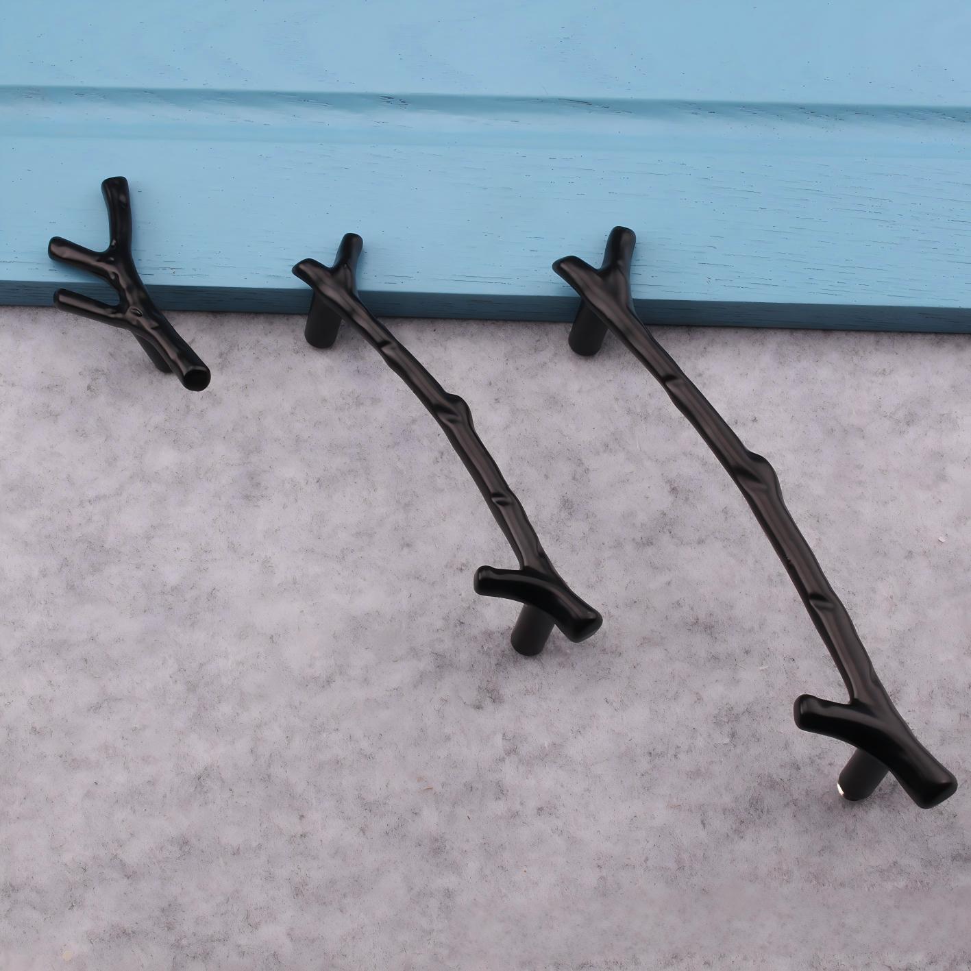 モダンなヨーロッパ風ブラックブロンズ製キッチンキャビネット引 - Unique Furniture Hardware Pulls のレビューと価格
