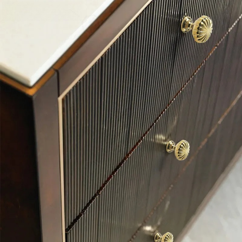 フランスのシンプルな真鍮ボールノブ、シングルホールハンドル、 - Furniture Hardware Drawer Pulls のレビューと価格