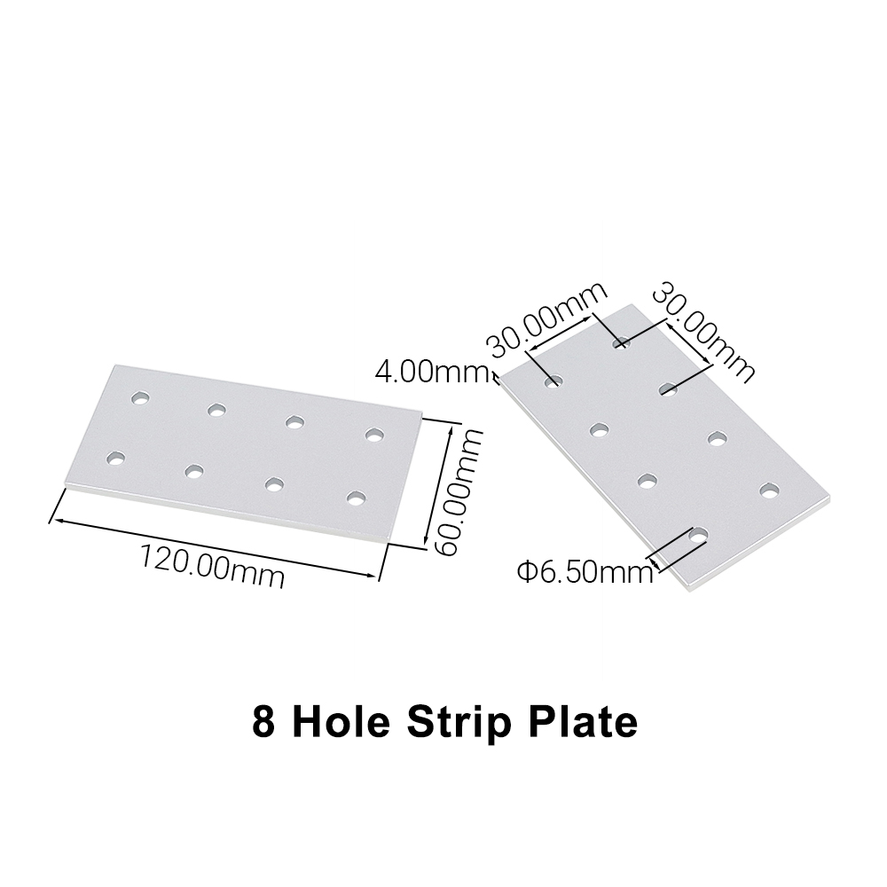 4 個のアルミプロファイル接合ストリッププレートコネクタ 6 - Joint Connector Bracket のレビューと価格