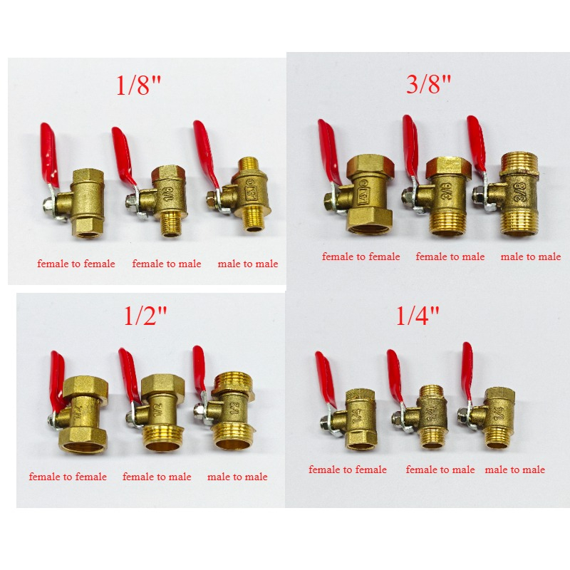 1/8インチ 1/4インチ 3/8インチ 1/2インチ 真鍮 - Joint Connector Bracket のレビューと価格