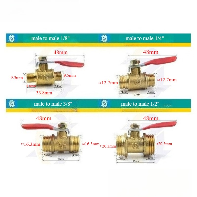 1/8インチ 1/4インチ 3/8インチ 1/2インチ 真鍮 - Joint Connector Bracket のレビューと価格