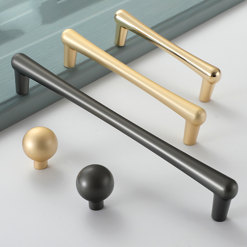 キッチンキャビネット収納ハンドルドレッサークローゼットブラッ - Furniture Hardware Items のレビューと価格