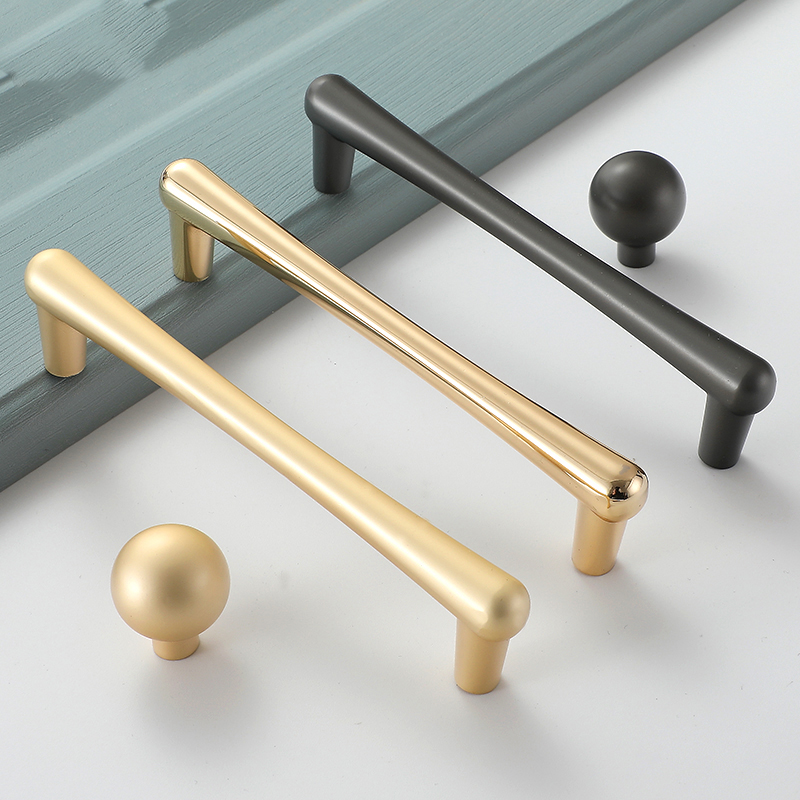 キッチンキャビネット収納ハンドルドレッサークローゼットブラッ - Furniture Hardware Items のレビューと価格