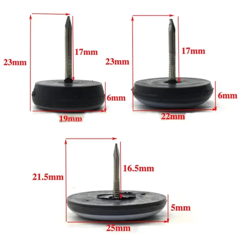 16/19/22/25/32/38mmテーブルチェアフットス - Furniture Hardware Legs のレビューと価格