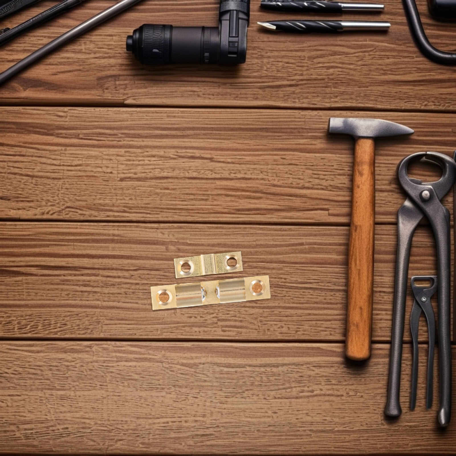 真鍮製調整可能ドアキャッチ4個セット、キャビネットクローゼッ - Furniture Hardware Latch のレビューと価格