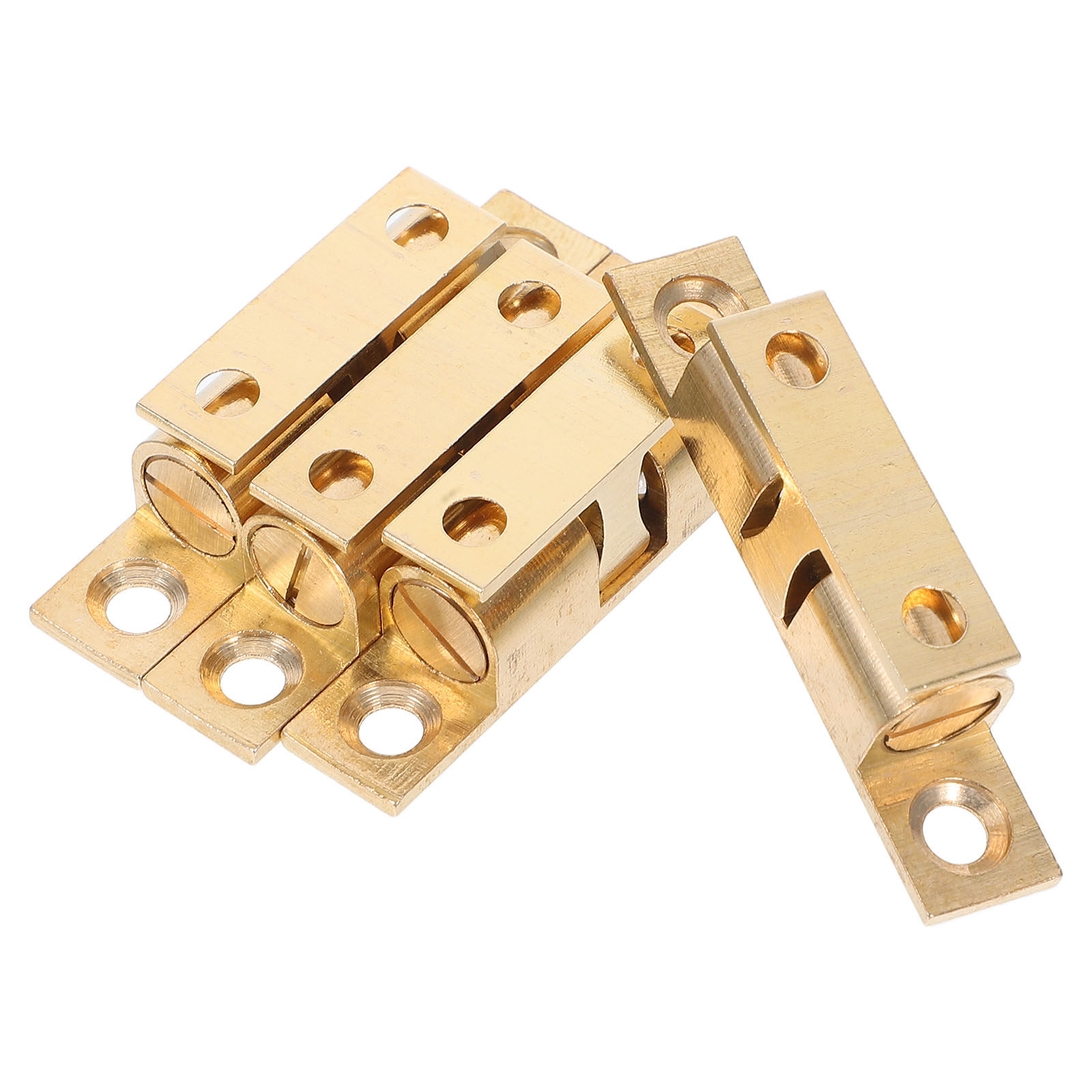 真鍮製調整可能ドアキャッチ4個セット、キャビネットクローゼッ - Furniture Hardware Latch のレビューと価格