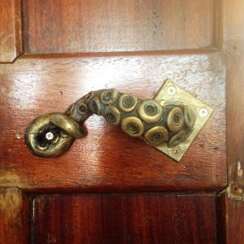 ヴィンテージタコドアノブアニマルスタイル屋外フック家具引き出 - Furniture Hardware Drawer Pulls のレビューと価格