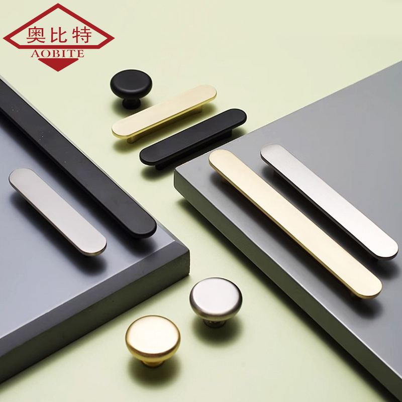 AOB ゴールドキッチンキャビネット収納ドアハンドルブラック - Furniture Hardware Items のレビューと価格