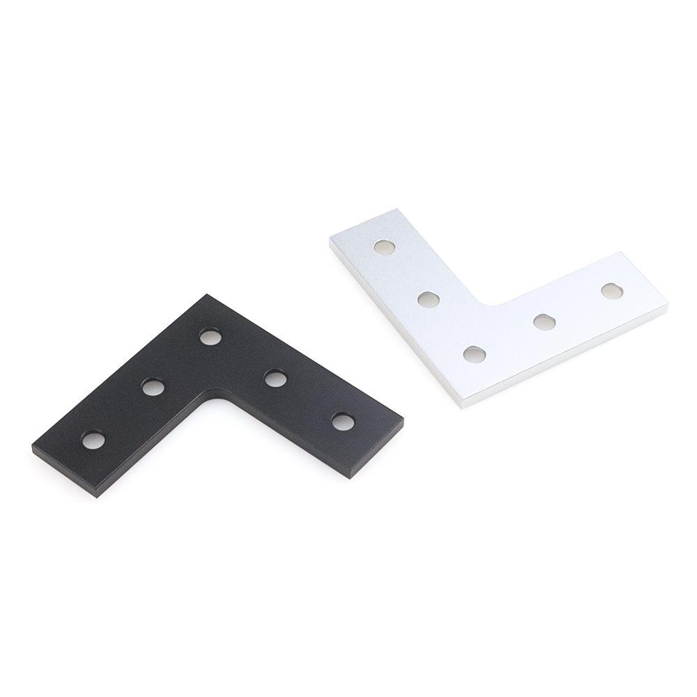 2 ピース/ロット L タイプ 5 穴 90 度接合コーナー - Joint Connector Bracket のレビューと価格