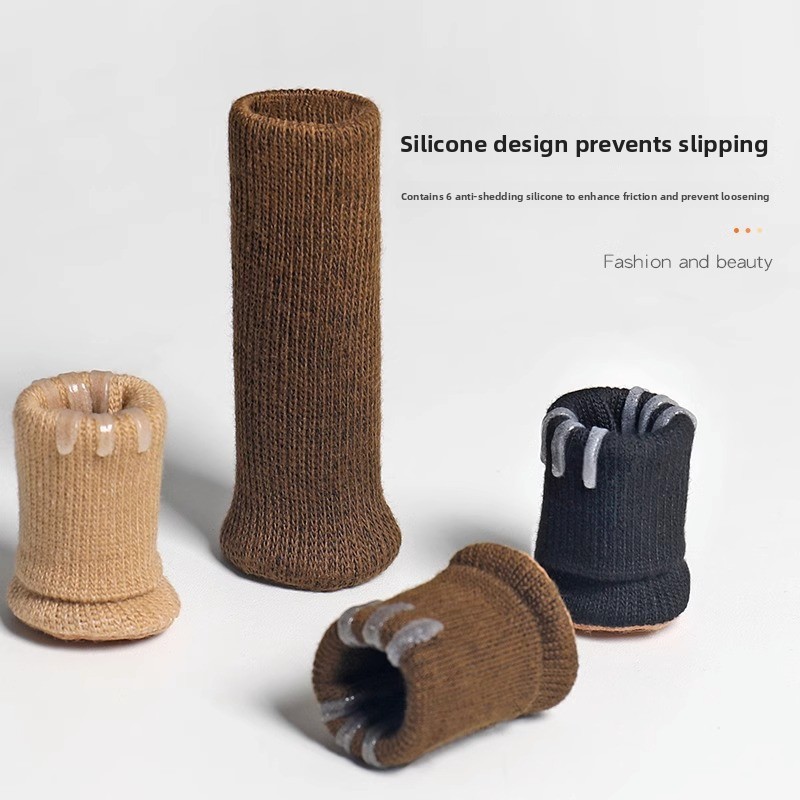 16個の厚手のフェルト製椅子脚キャップ、耐摩耗性テーブル＆椅 - Furniture Hardware Legs のレビューと価格