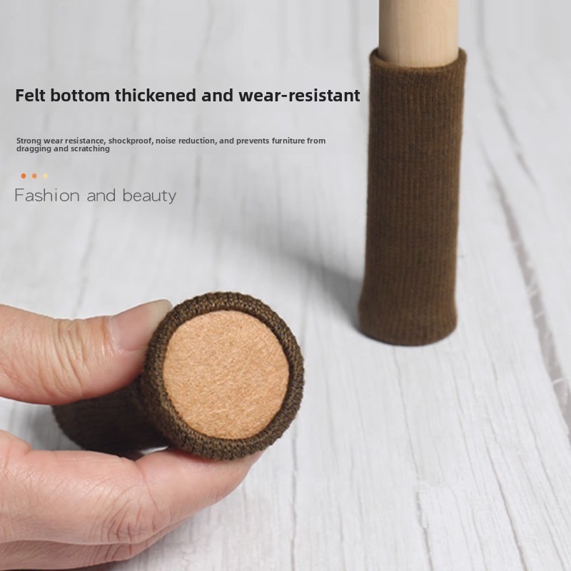 16個の厚手のフェルト製椅子脚キャップ、耐摩耗性テーブル＆椅 - Furniture Hardware Legs のレビューと価格