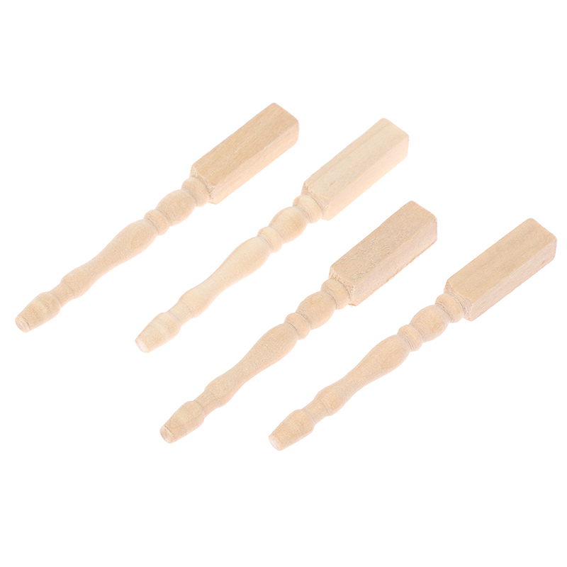● 4 ピース/セット 1:12 ドールハウスミニチュア D - Furniture Hardware Legs のレビューと価格