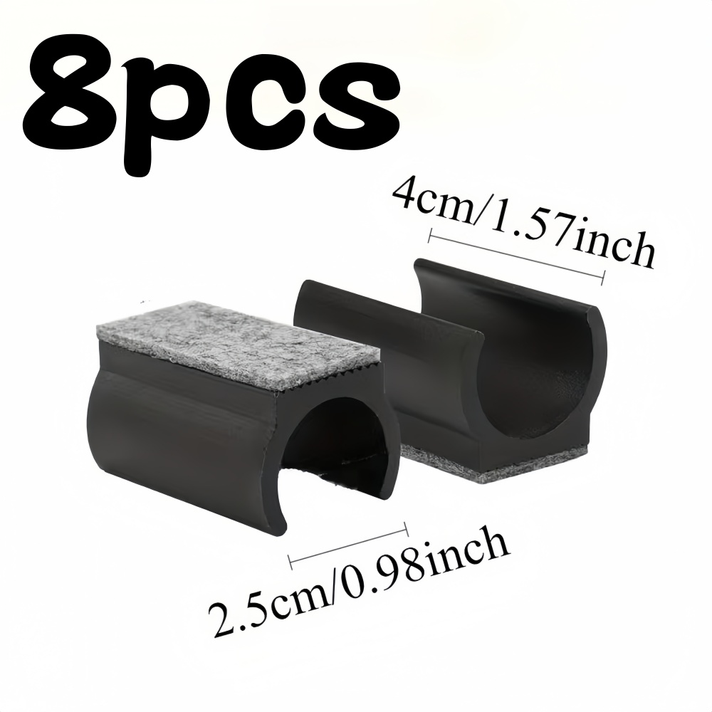 8 個フェルトゴム家具足パッドテーブル脚カバー椅子パッド滑り - Furniture Hardware Legs のレビューと価格
