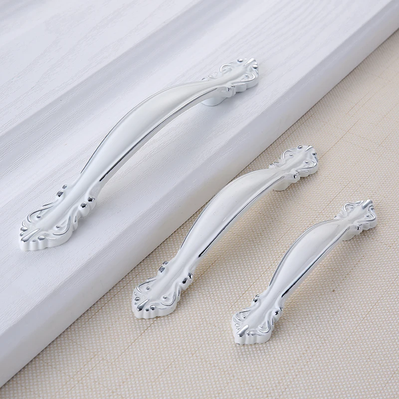 YM キッチンキャビネット収納 ホワイト ドロワーハンドル  - Furniture Hardware Items のレビューと価格