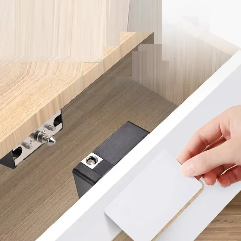 Tuya スマートキャビネットドアロックキーレス不可視電子ロ - Furniture Hardware Latch のレビューと価格