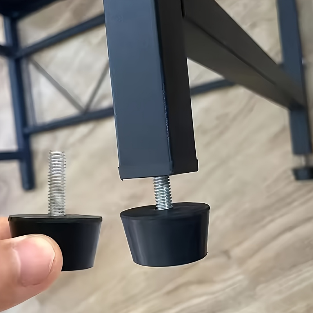 4 個のゴム製調節可能な足パッド、ネジ付きテーブルチェア B - Furniture Hardware Legs のレビューと価格