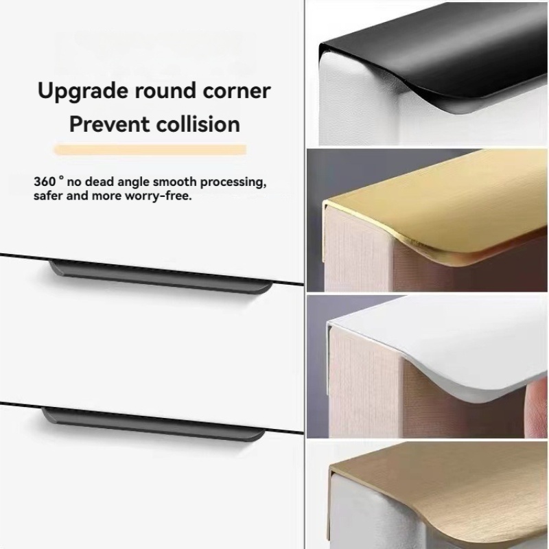 80mm-1200mm 目に見えないアルミニウムキャビネット - Furniture Hardware Drawer Pulls のレビューと価格